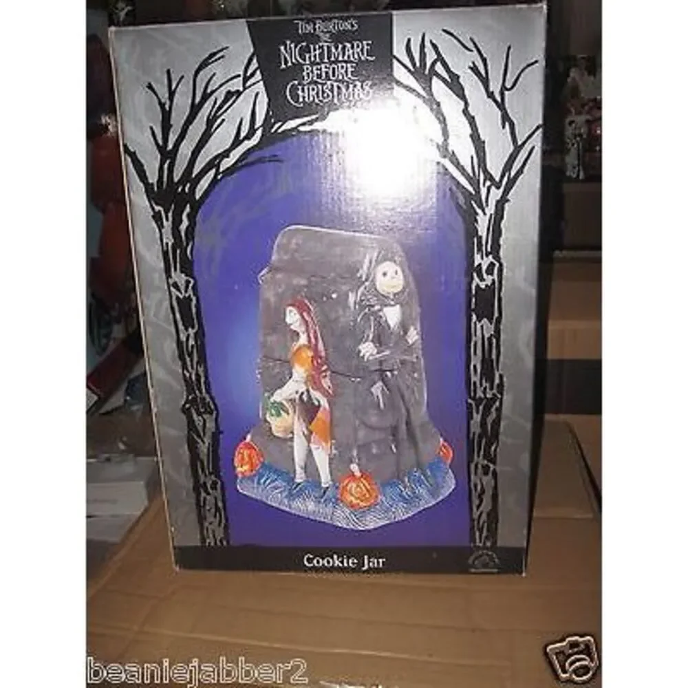 Disney Nightmare Before Christmas Ceramic Applause Suncoast Cookie Jar c.2002(?)